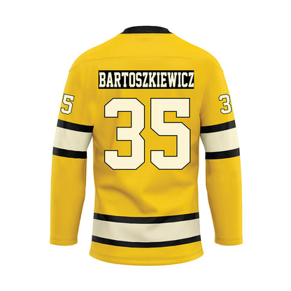 Michigan Tech - NCAA Men's Ice Hockey : Owen Bartoszkiewicz - Hockey Jersey-1
