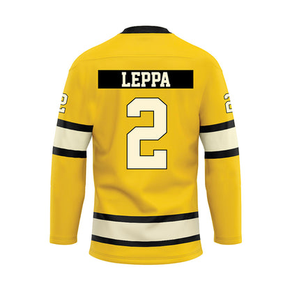 Michigan Tech - NCAA Men's Ice Hockey : Tom Leppa - Hockey Jersey