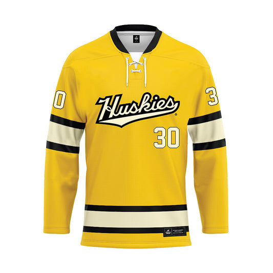 Michigan Tech - NCAA Men's Ice Hockey : Max Vayrynen - Hockey Jersey