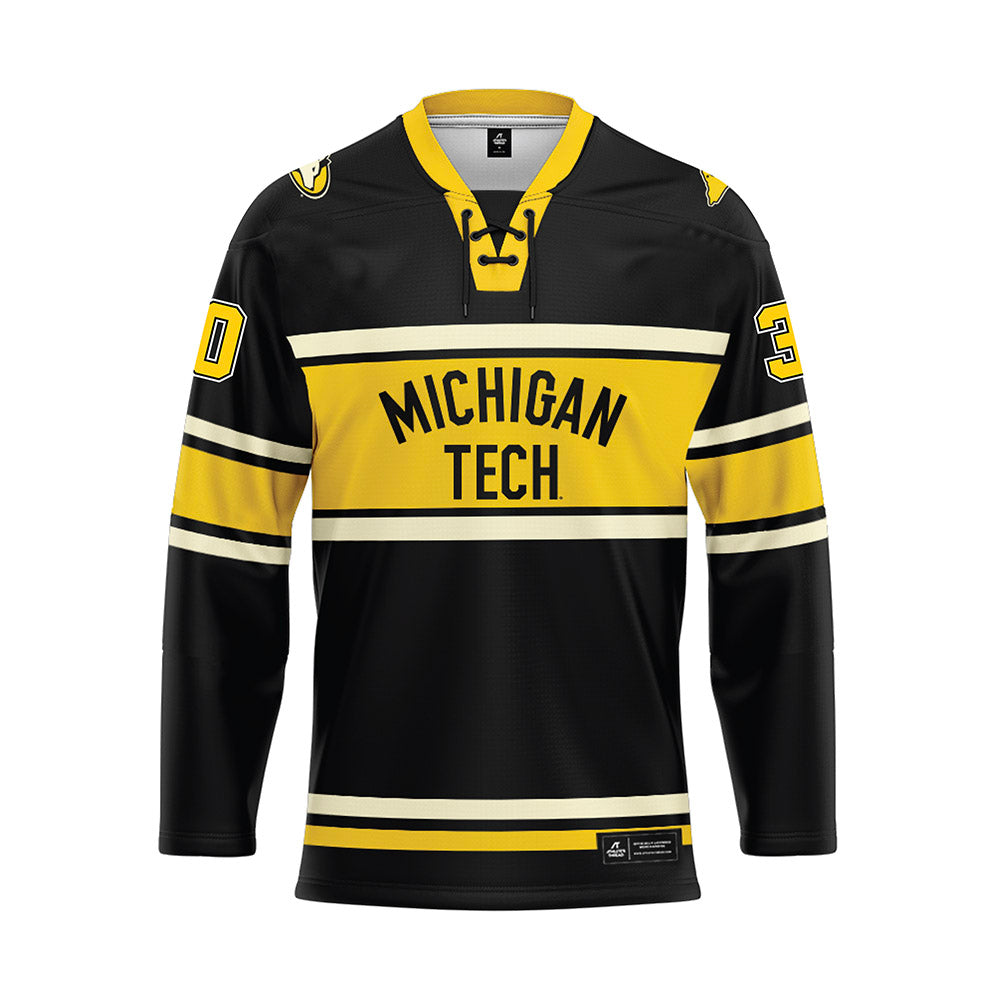 Michigan Tech - NCAA Men's Ice Hockey : Max Vayrynen - Hockey Jersey