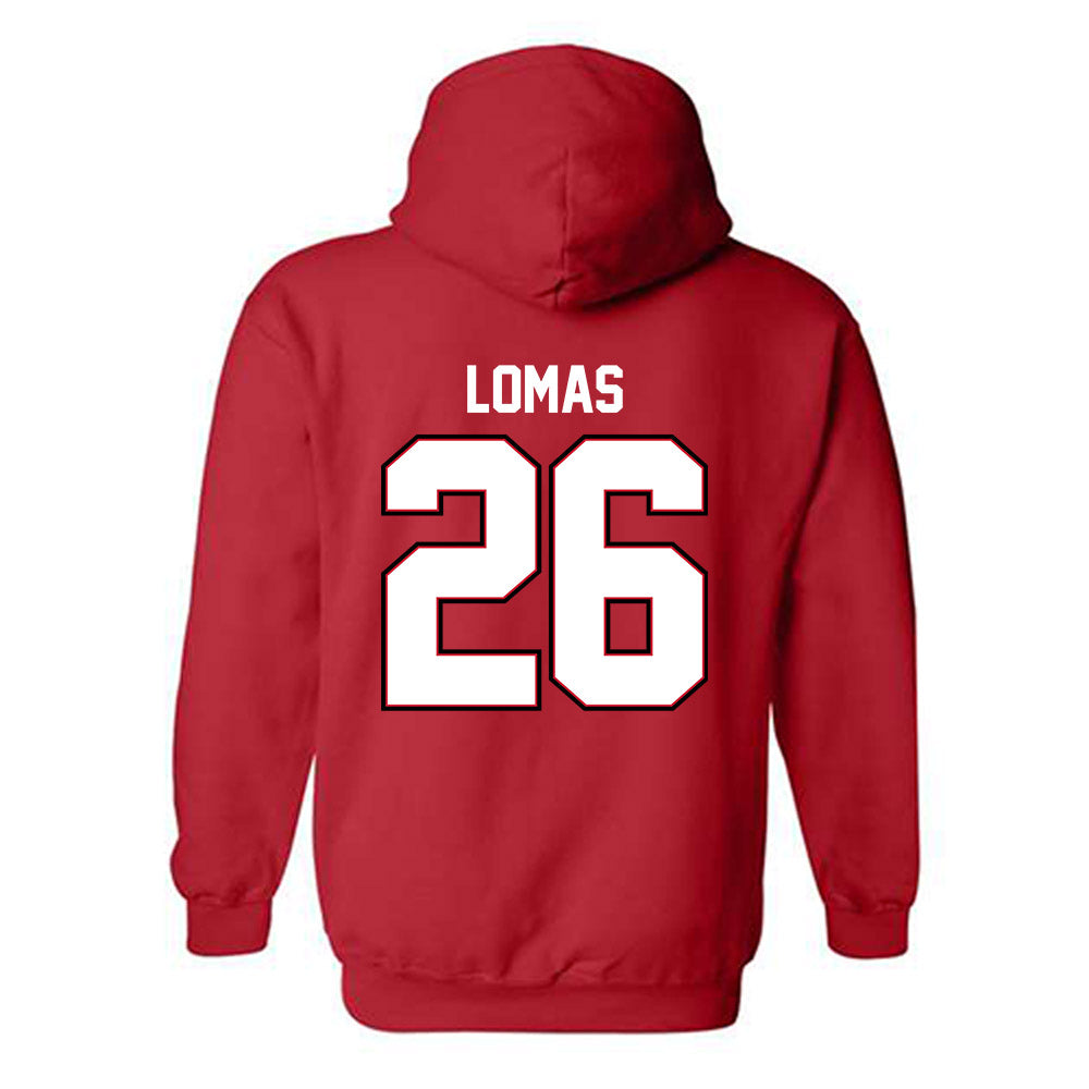 UW River Falls - NCAA Baseball : Caydon Lomas - Classic Shersey Hooded Sweatshirt-1