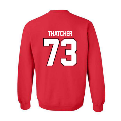 UW River Falls - NCAA Football : Grayden Thatcher - Classic Shersey Crewneck Sweatshirt-1