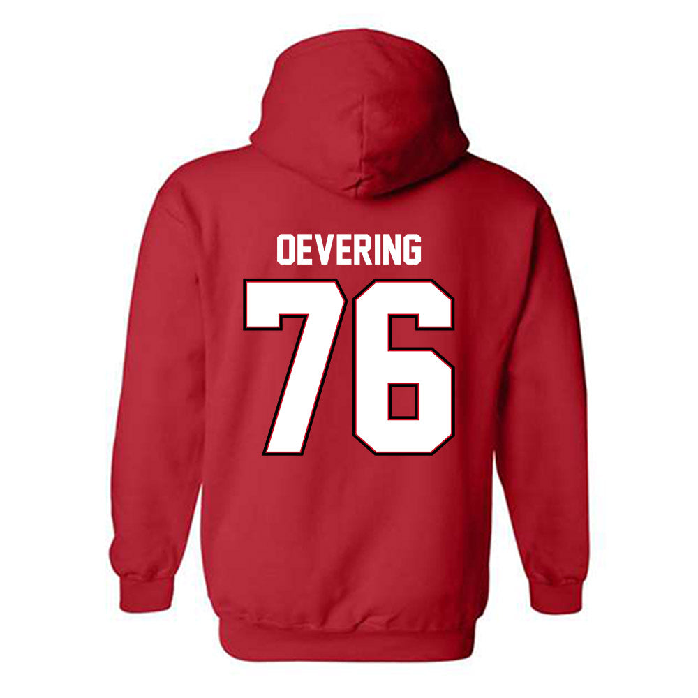 UW River Falls - NCAA Football : Levi Oevering - Classic Shersey Hooded Sweatshirt-1