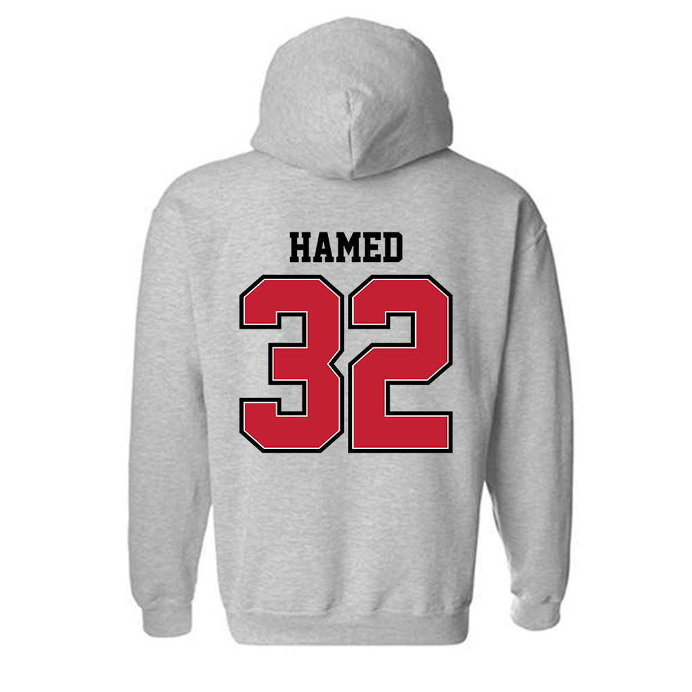 UW River Falls - NCAA Football : Adam Hamed - Classic Shersey Hooded Sweatshirt-1