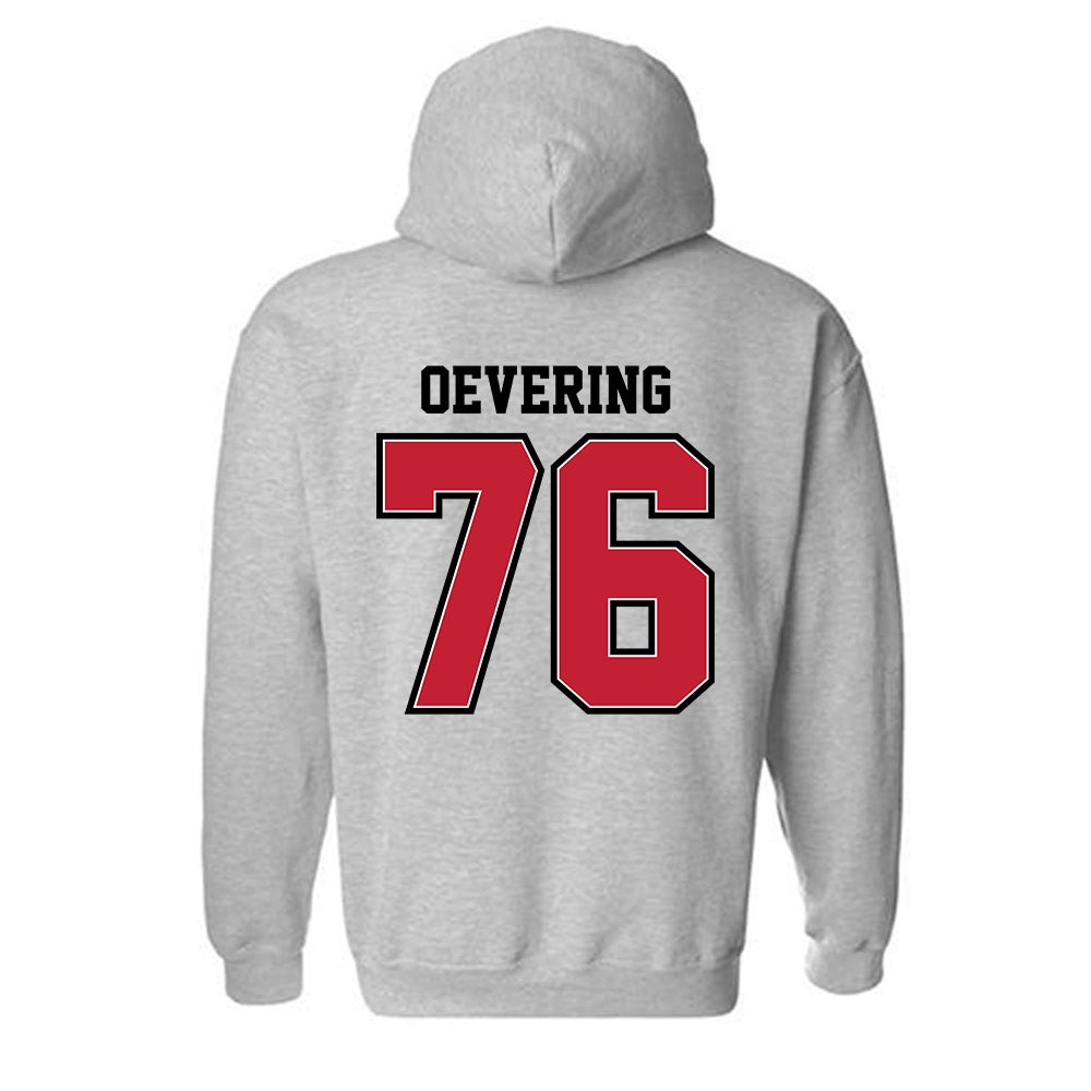 UW River Falls - NCAA Football : Levi Oevering - Classic Shersey Hooded Sweatshirt-1