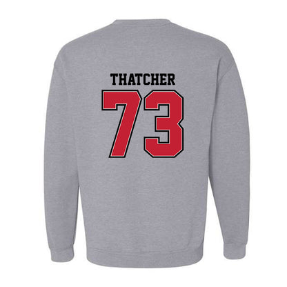 UW River Falls - NCAA Football : Grayden Thatcher - Classic Shersey Crewneck Sweatshirt-1