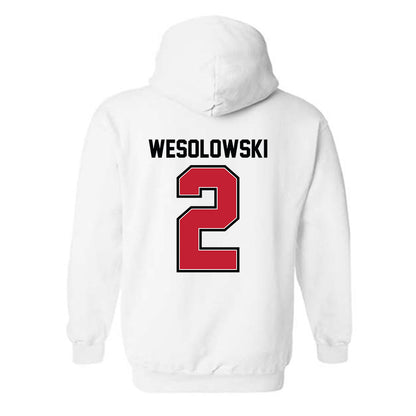 UW River Falls - NCAA Football : Ben Wesolowski - Classic Shersey Hooded Sweatshirt-1