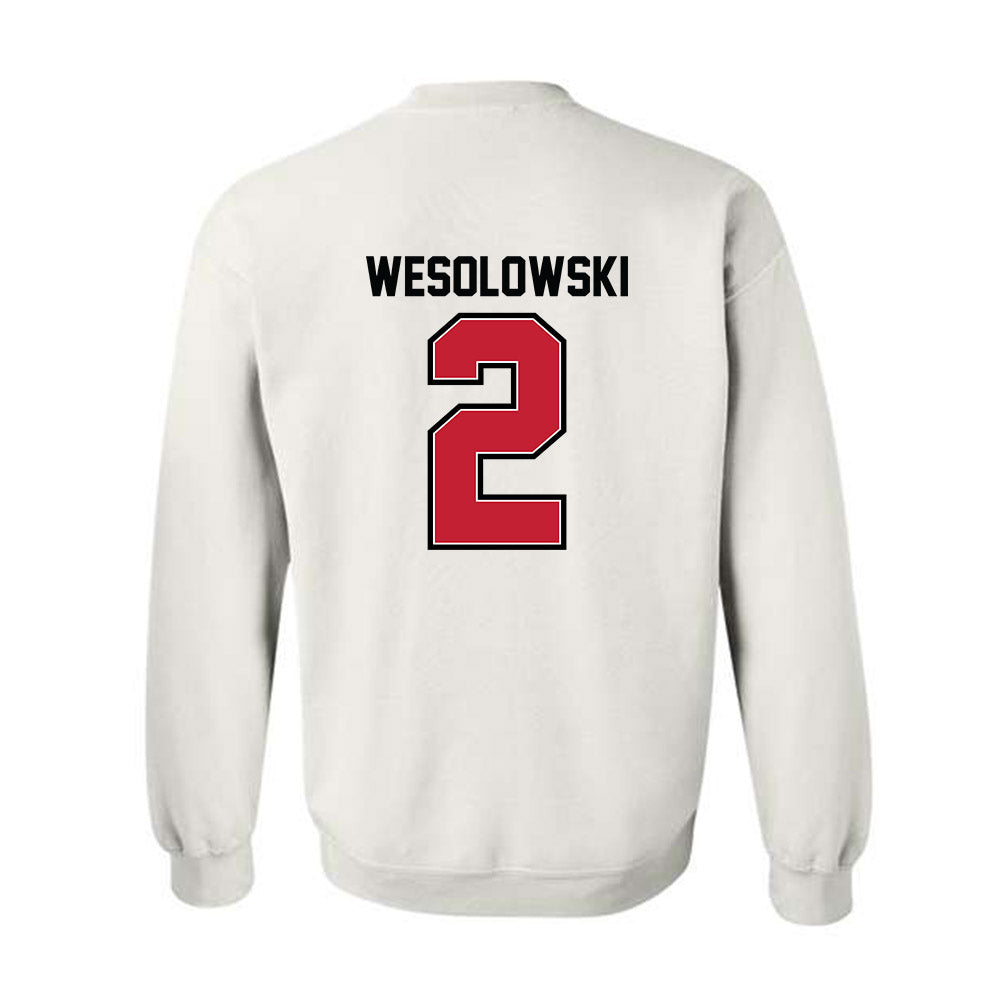 UW River Falls - NCAA Football : Ben Wesolowski - Classic Shersey Crewneck Sweatshirt-1