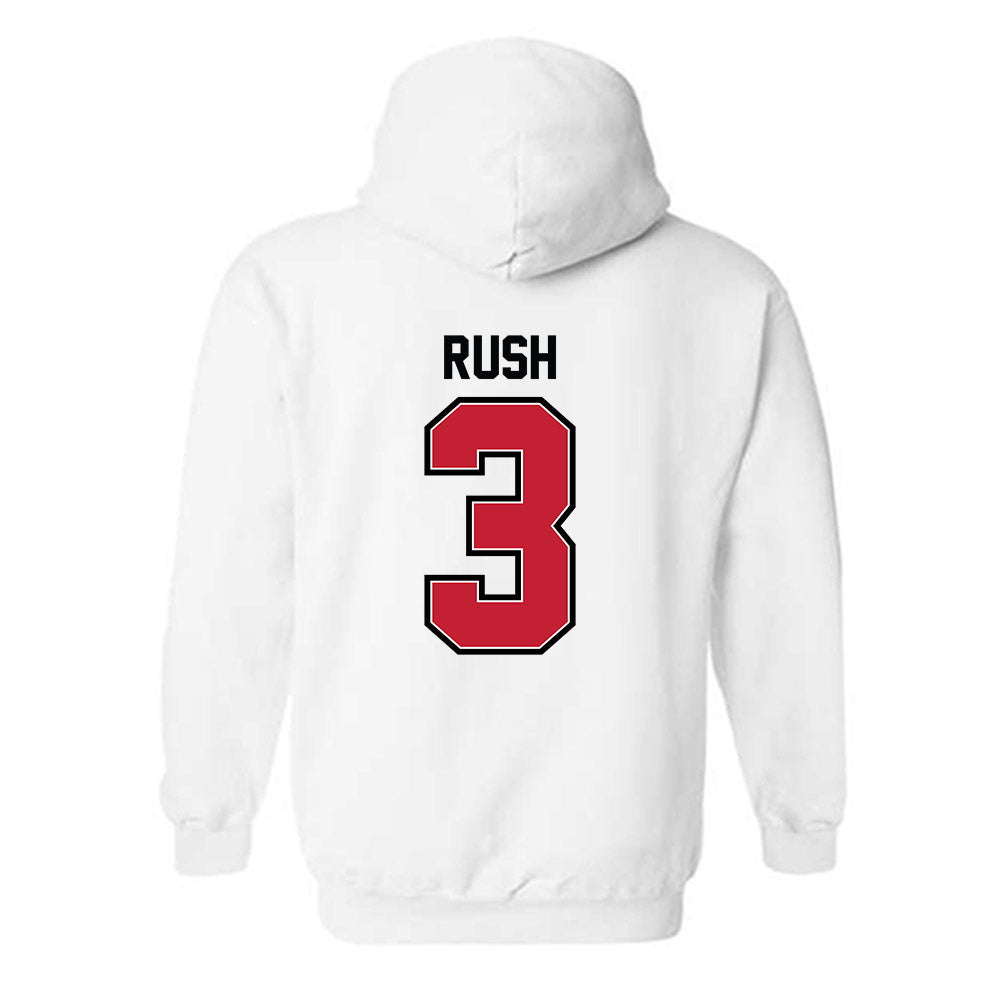 UW River Falls - NCAA Football : Austin Rush - Classic Shersey Hooded Sweatshirt-1