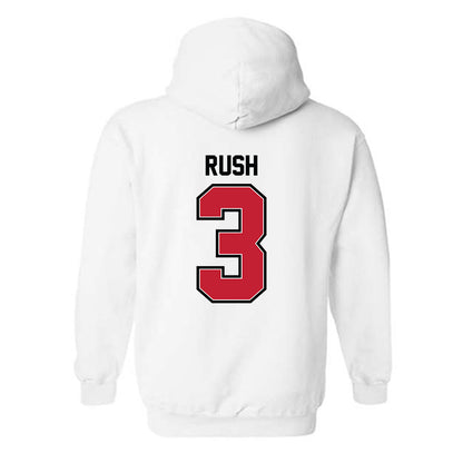 UW River Falls - NCAA Football : Austin Rush - Classic Shersey Hooded Sweatshirt-1