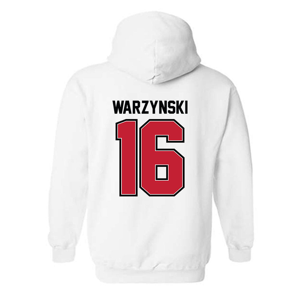 UW River Falls - NCAA Football : Riley Warzynski - Classic Shersey Hooded Sweatshirt-1