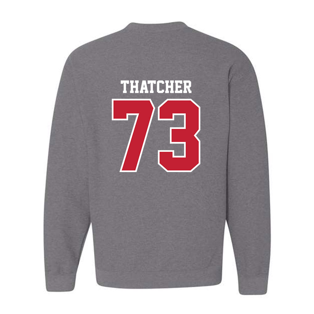UW River Falls - NCAA Football : Grayden Thatcher - Classic Shersey Crewneck Sweatshirt-1