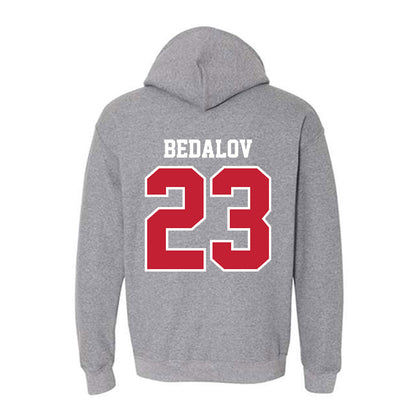 UW River Falls - NCAA Football : Brandon Bedalov - Classic Shersey Hooded Sweatshirt-1