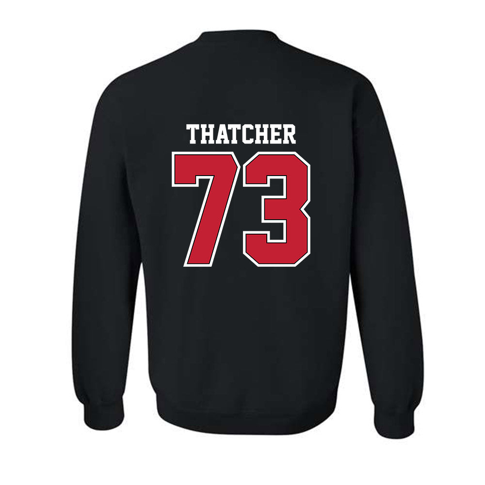 UW River Falls - NCAA Football : Grayden Thatcher - Classic Shersey Crewneck Sweatshirt-1
