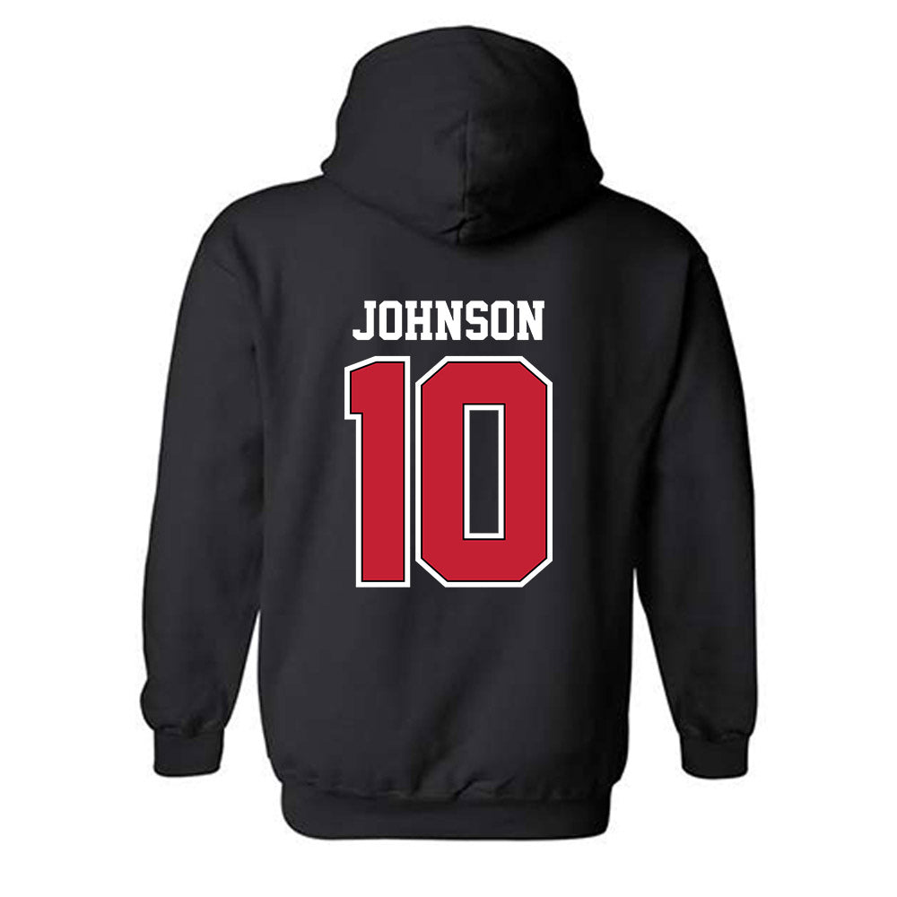 UW River Falls - NCAA Baseball : Vaughn Johnson - Classic Shersey Hooded Sweatshirt-1