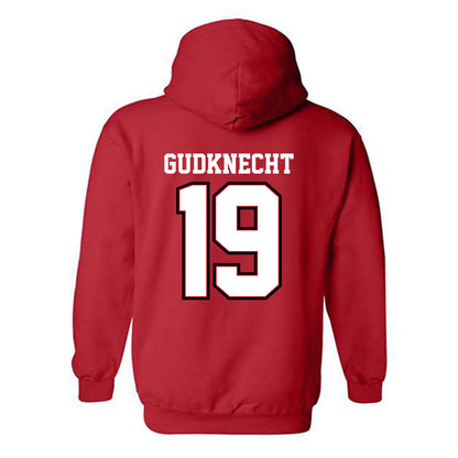 UW River Falls - NCAA Women's Volleyball : Hannah Gudknecht - Classic Shersey Hooded Sweatshirt-1