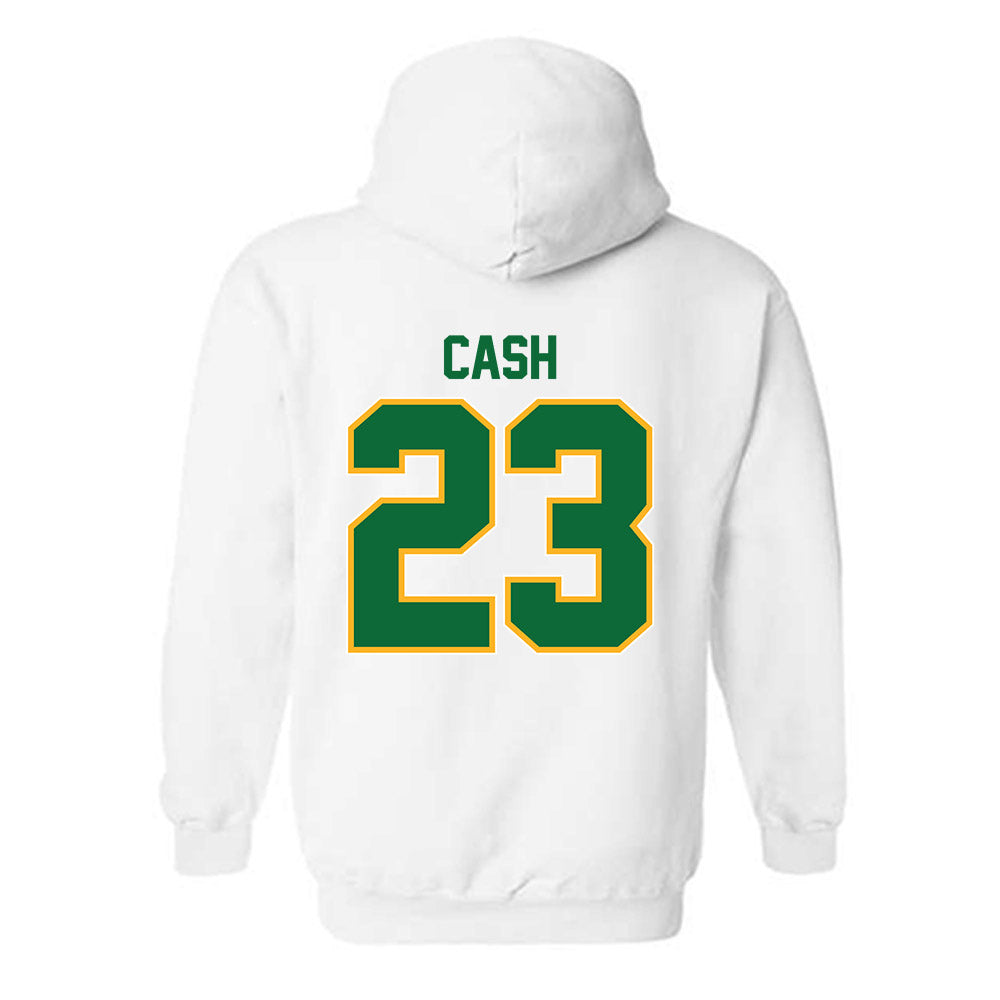 Cal Poly Humboldt - NCAA Men's Basketball : Dennis Cash - Classic Shersey Hooded Sweatshirt-1