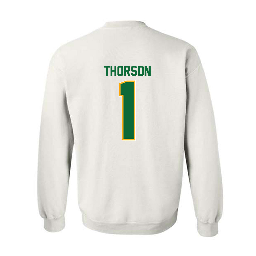 Cal Poly Humboldt - NCAA Men's Basketball : Raydon Thorson - Classic Shersey Crewneck Sweatshirt-1