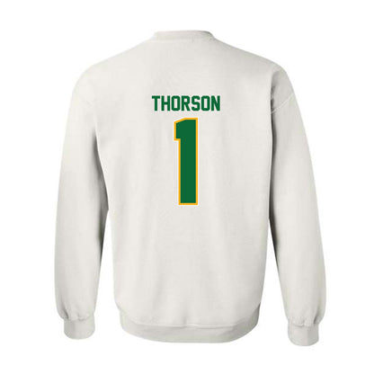 Cal Poly Humboldt - NCAA Men's Basketball : Raydon Thorson - Classic Shersey Crewneck Sweatshirt-1