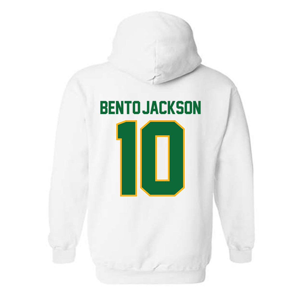 Cal Poly Humboldt - NCAA Men's Basketball : Brandon Bento-Jackson - Classic Shersey Hooded Sweatshirt-1