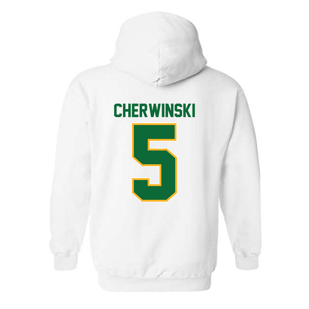 Cal Poly Humboldt - NCAA Women's Basketball : Sienna Cherwinski - Classic Shersey Hooded Sweatshirt-1