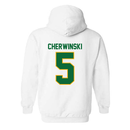 Cal Poly Humboldt - NCAA Women's Basketball : Sienna Cherwinski - Classic Shersey Hooded Sweatshirt-1