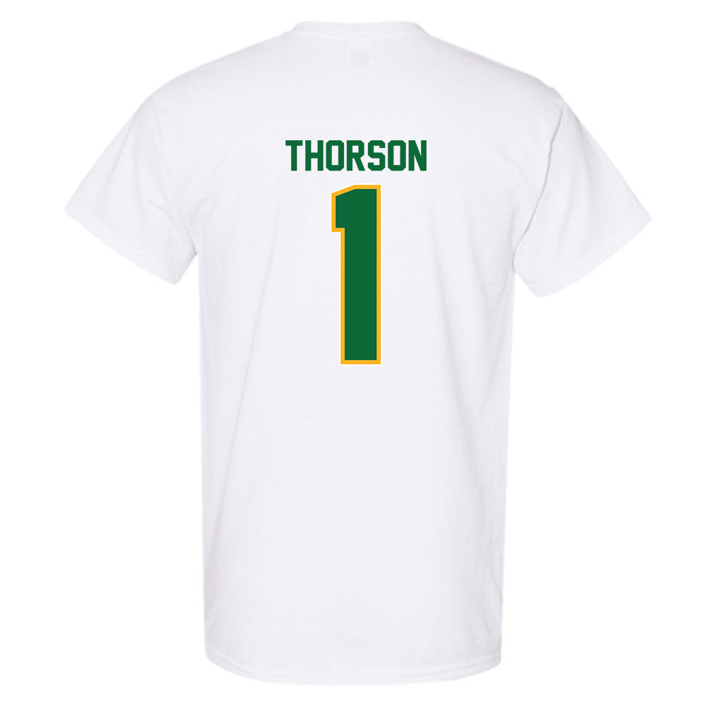 Cal Poly Humboldt - NCAA Men's Basketball : Raydon Thorson - Classic Shersey T-Shirt-1