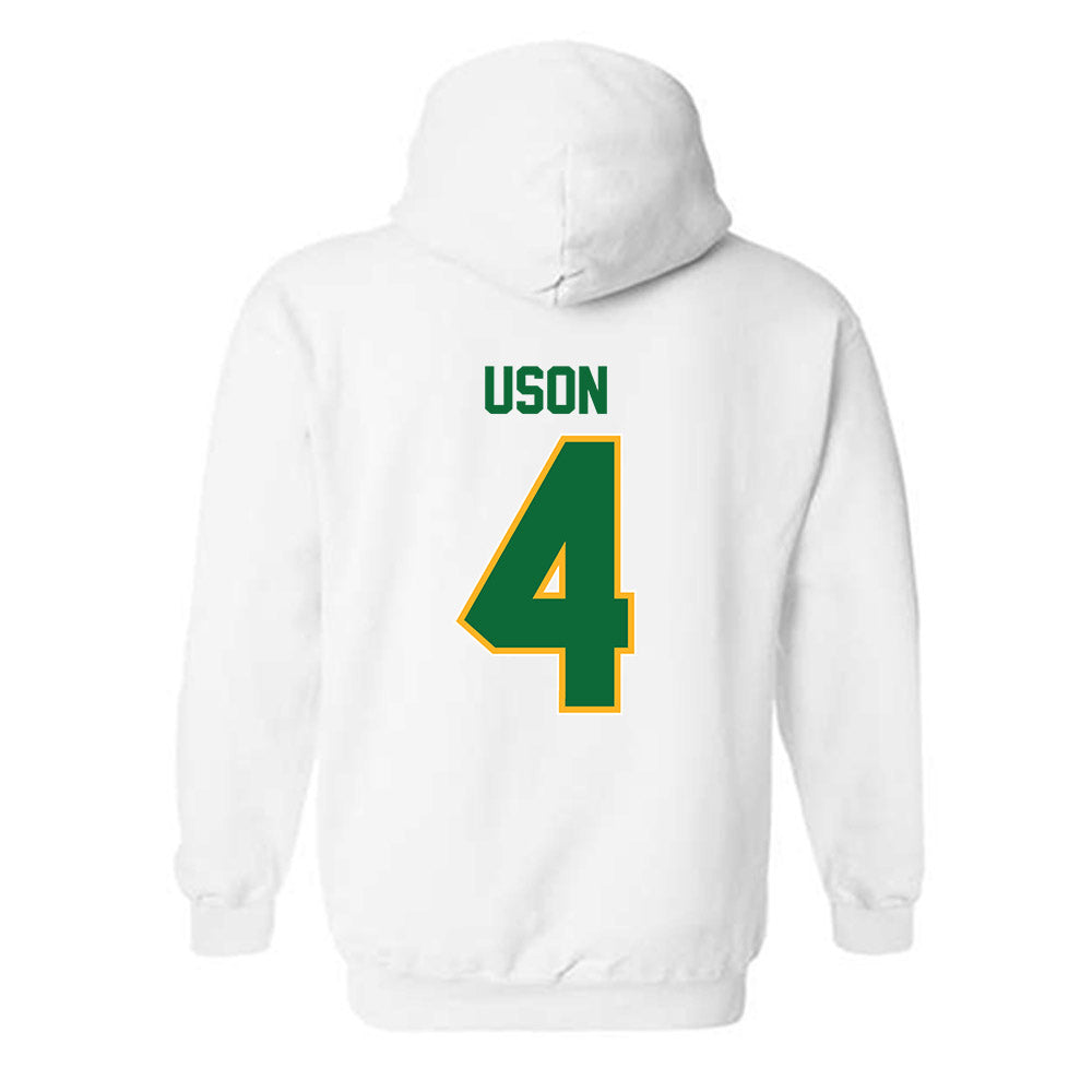 Cal Poly Humboldt - NCAA Men's Soccer : Seth Uson - Classic Shersey Hooded Sweatshirt-1