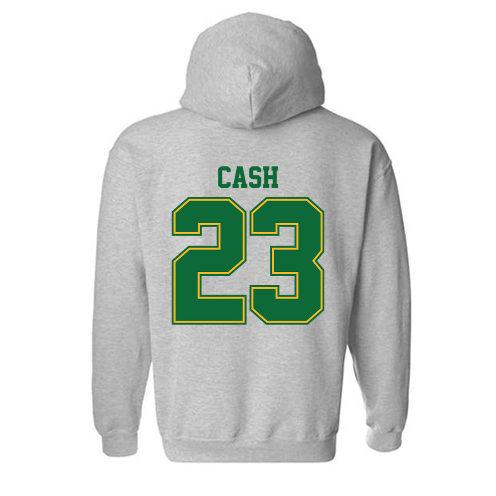 Cal Poly Humboldt - NCAA Men's Basketball : Dennis Cash - Classic Shersey Hooded Sweatshirt-1