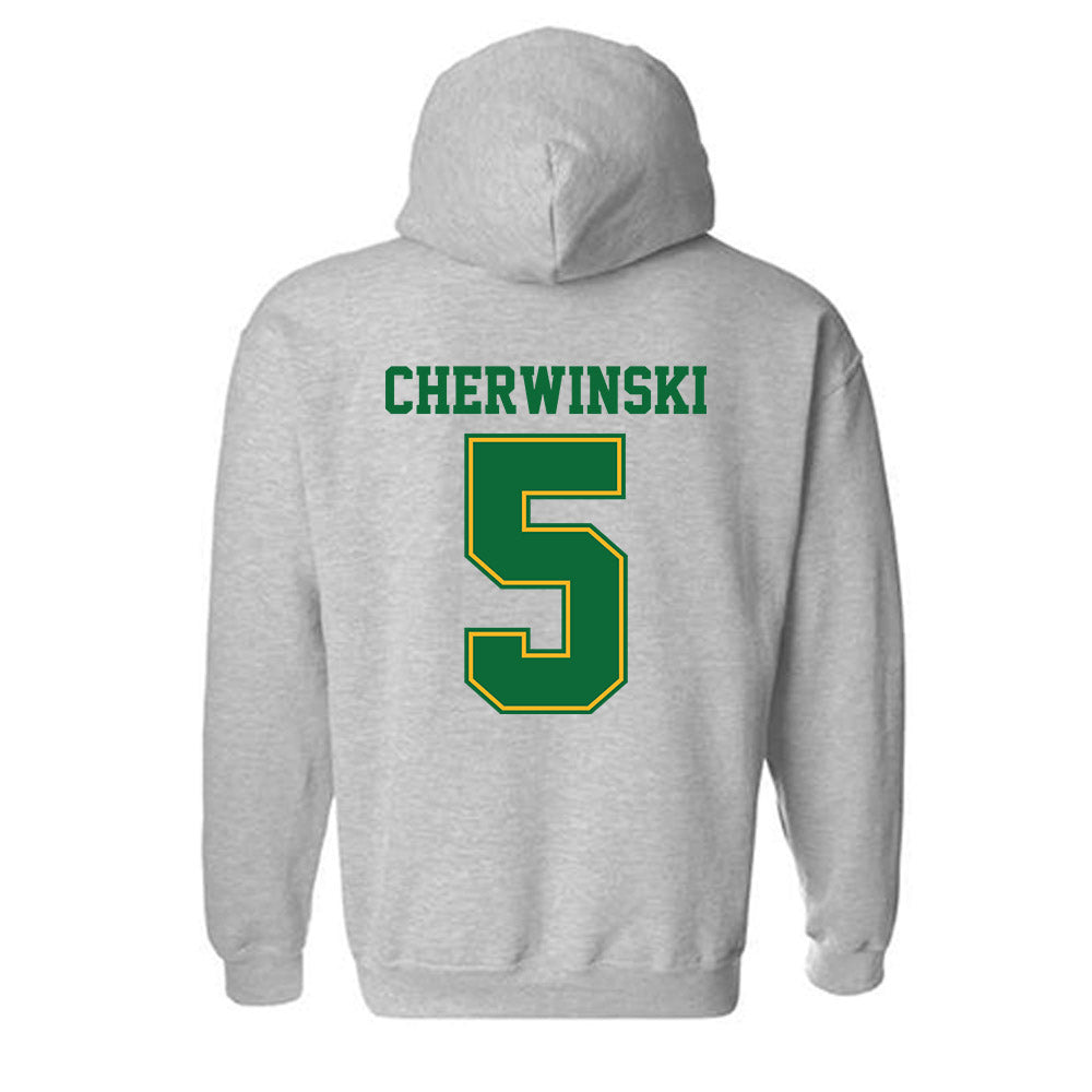 Cal Poly Humboldt - NCAA Women's Basketball : Sienna Cherwinski - Classic Shersey Hooded Sweatshirt-1