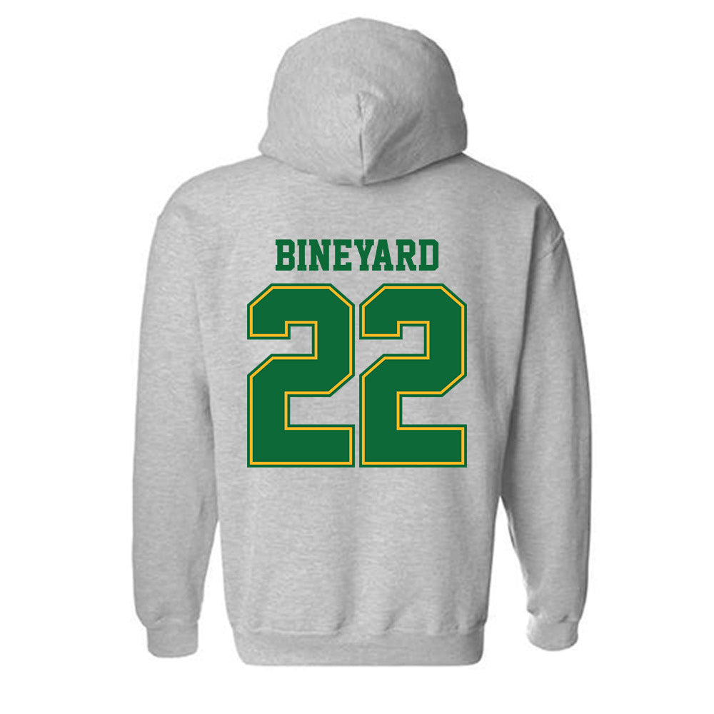 Cal Poly Humboldt - NCAA Men's Basketball : Zaveion Bineyard - Classic Shersey Hooded Sweatshirt-1