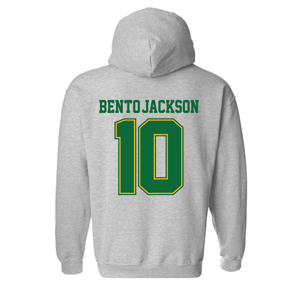 Cal Poly Humboldt - NCAA Men's Basketball : Brandon Bento-Jackson - Classic Shersey Hooded Sweatshirt-1