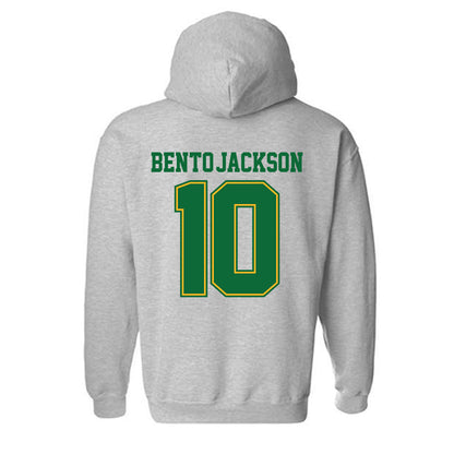 Cal Poly Humboldt - NCAA Men's Basketball : Brandon Bento-Jackson - Classic Shersey Hooded Sweatshirt-1