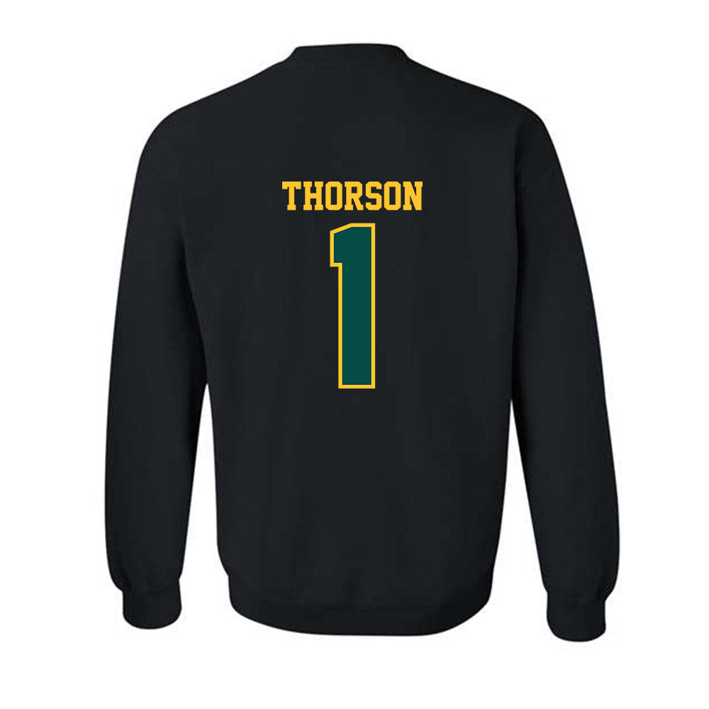 Cal Poly Humboldt - NCAA Men's Basketball : Raydon Thorson - Classic Shersey Crewneck Sweatshirt-1