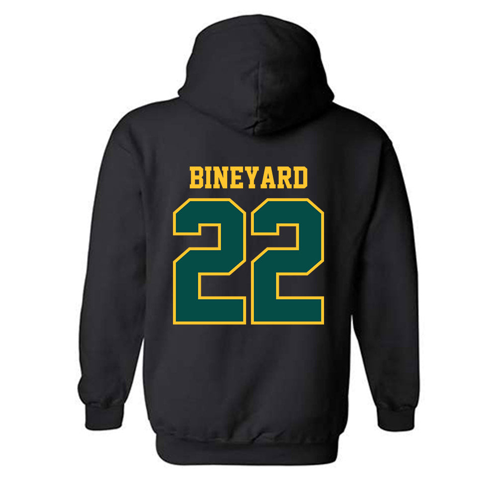 Cal Poly Humboldt - NCAA Men's Basketball : Zaveion Bineyard - Classic Shersey Hooded Sweatshirt-1