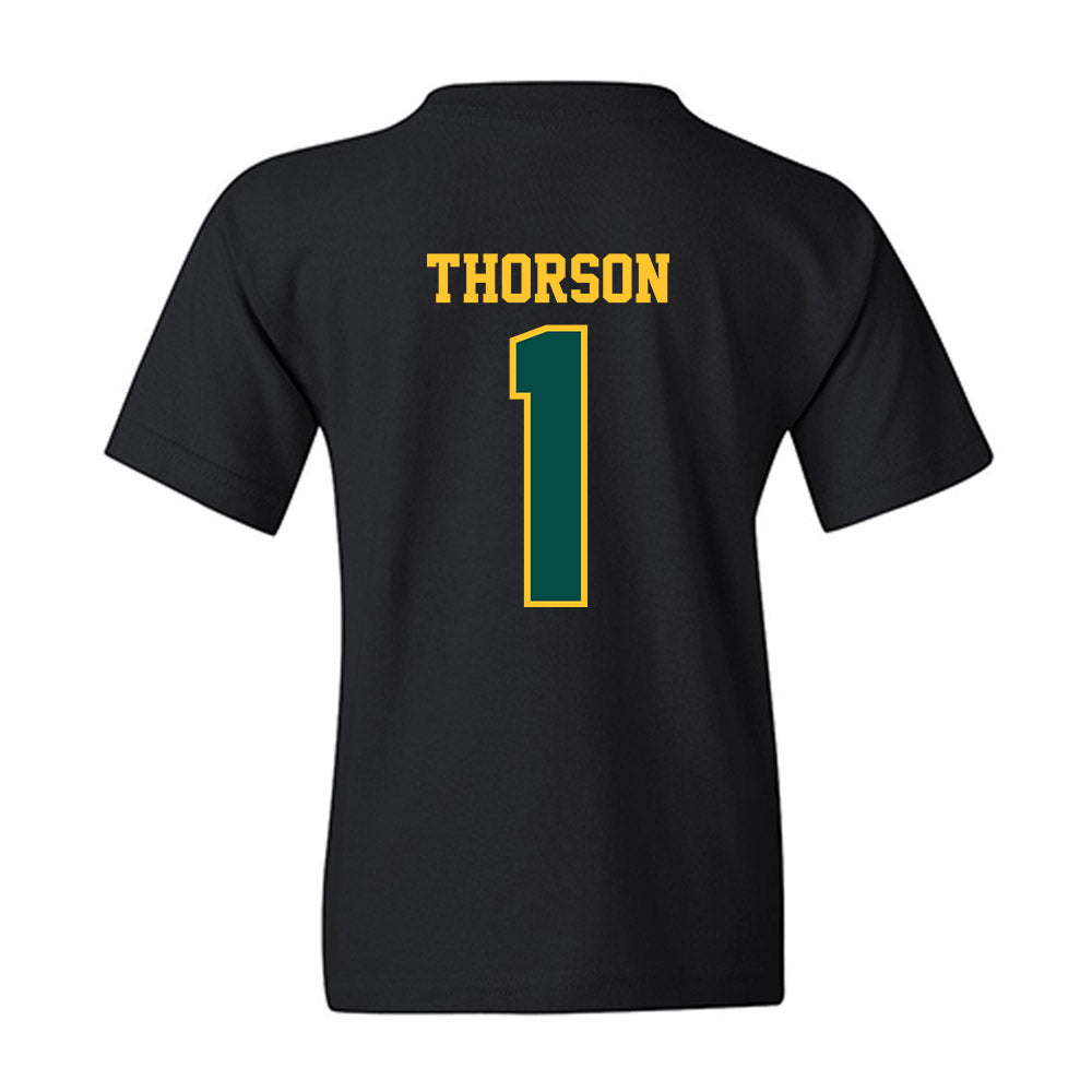 Cal Poly Humboldt - NCAA Men's Basketball : Raydon Thorson - Classic Shersey Youth T-Shirt-1