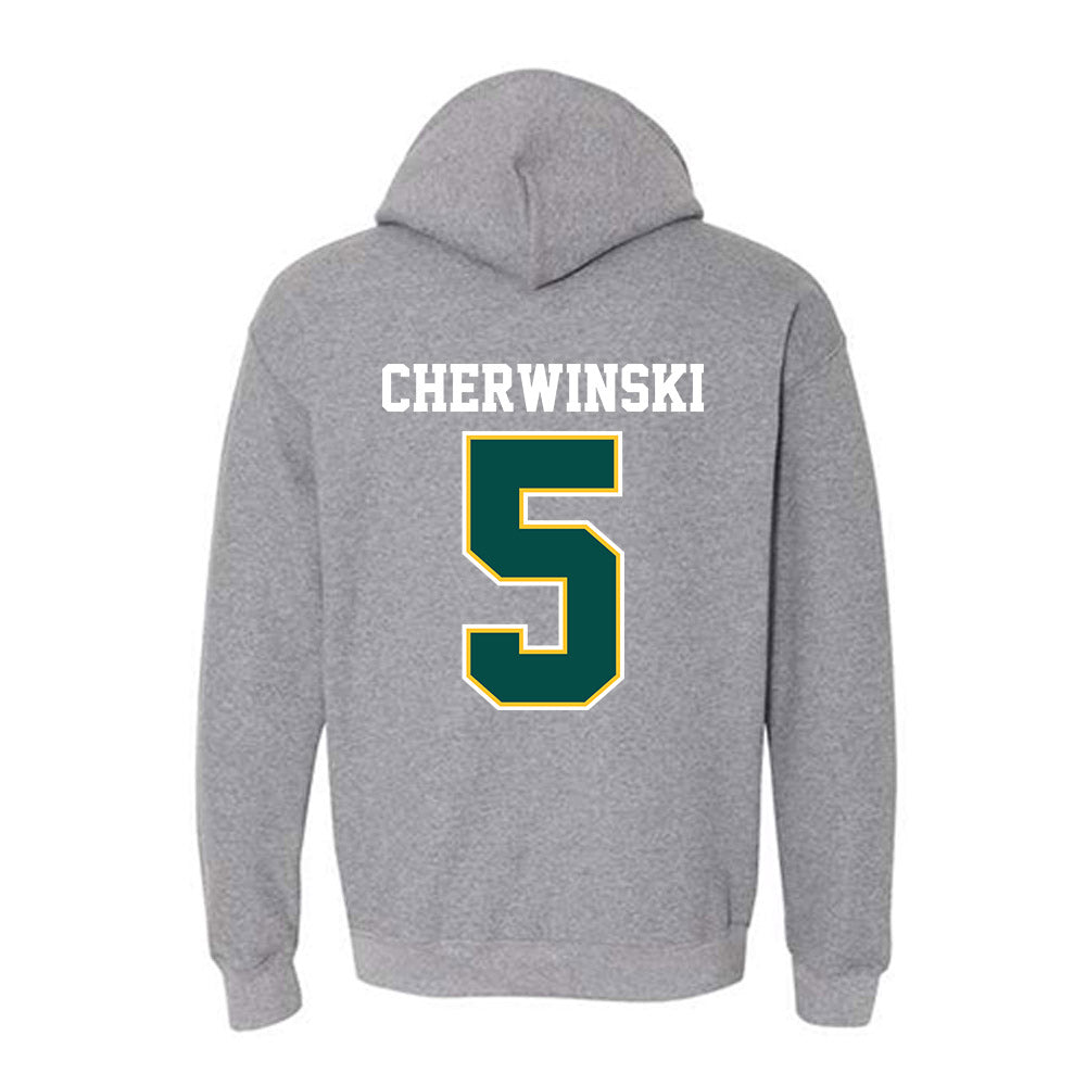 Cal Poly Humboldt - NCAA Women's Basketball : Sienna Cherwinski - Classic Shersey Hooded Sweatshirt-1