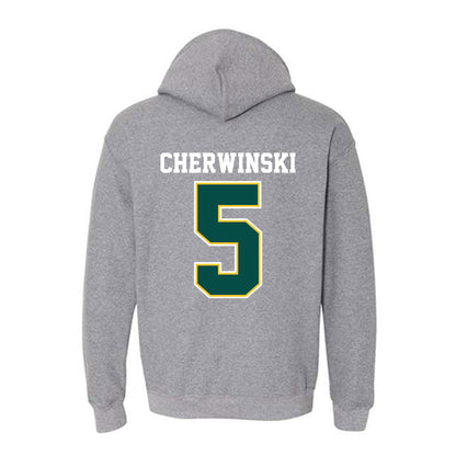 Cal Poly Humboldt - NCAA Women's Basketball : Sienna Cherwinski - Classic Shersey Hooded Sweatshirt-1