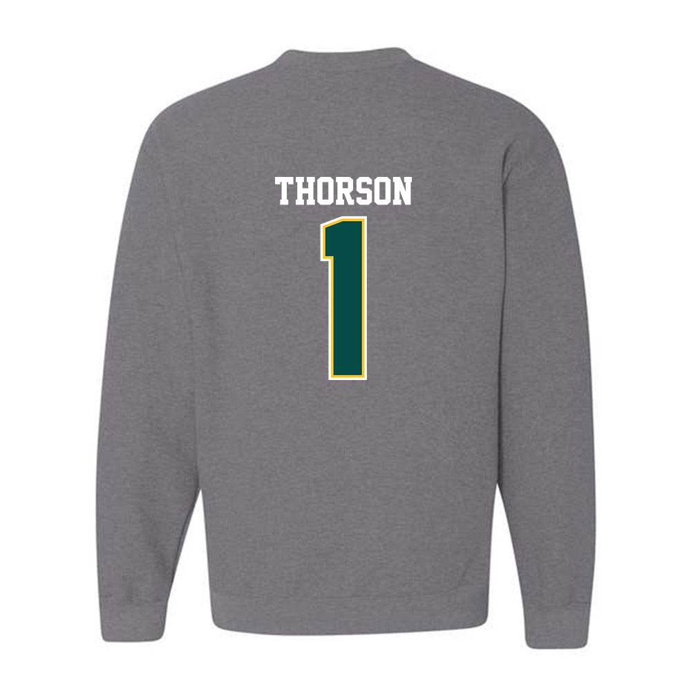 Cal Poly Humboldt - NCAA Men's Basketball : Raydon Thorson - Classic Shersey Crewneck Sweatshirt-1