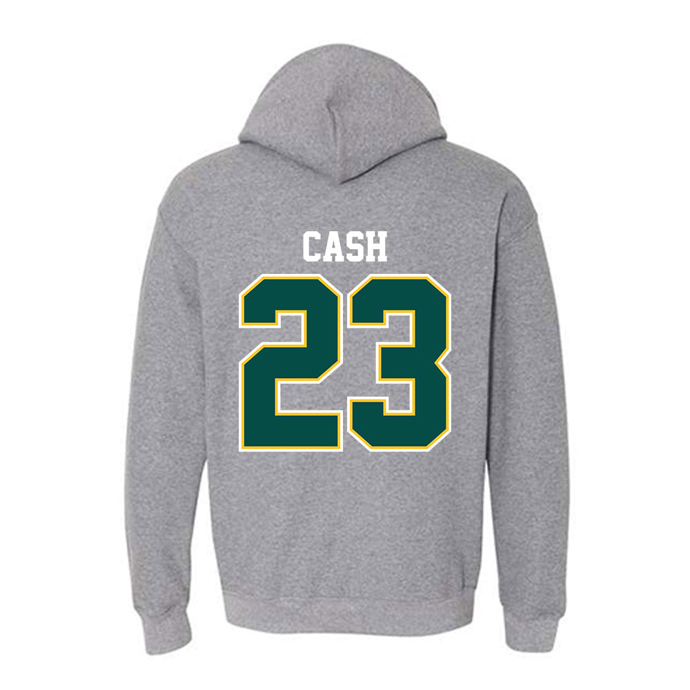 Cal Poly Humboldt - NCAA Men's Basketball : Dennis Cash - Classic Shersey Hooded Sweatshirt-1