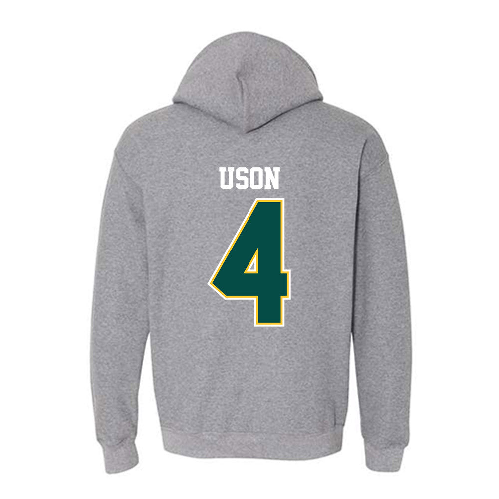 Cal Poly Humboldt - NCAA Men's Soccer : Seth Uson - Classic Shersey Hooded Sweatshirt-1