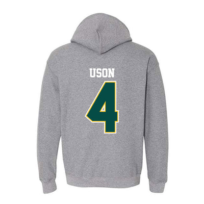 Cal Poly Humboldt - NCAA Men's Soccer : Seth Uson - Classic Shersey Hooded Sweatshirt-1