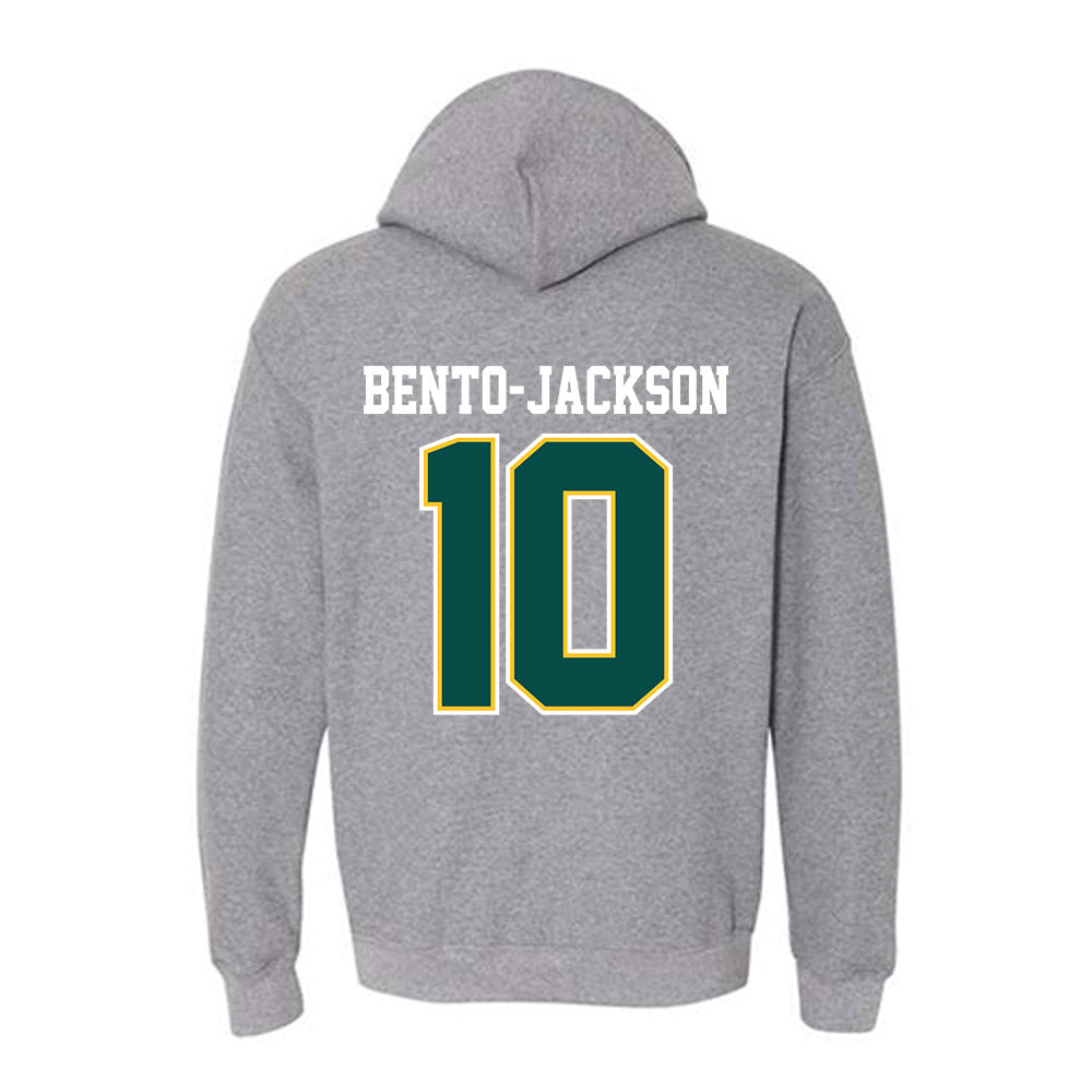 Cal Poly Humboldt - NCAA Men's Basketball : Brandon Bento-Jackson - Classic Shersey Hooded Sweatshirt-1