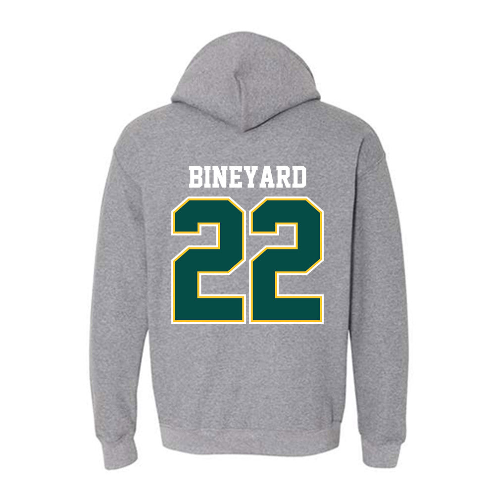 Cal Poly Humboldt - NCAA Men's Basketball : Zaveion Bineyard - Classic Shersey Hooded Sweatshirt-1