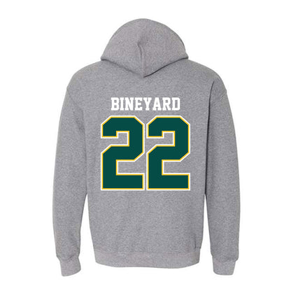 Cal Poly Humboldt - NCAA Men's Basketball : Zaveion Bineyard - Classic Shersey Hooded Sweatshirt-1