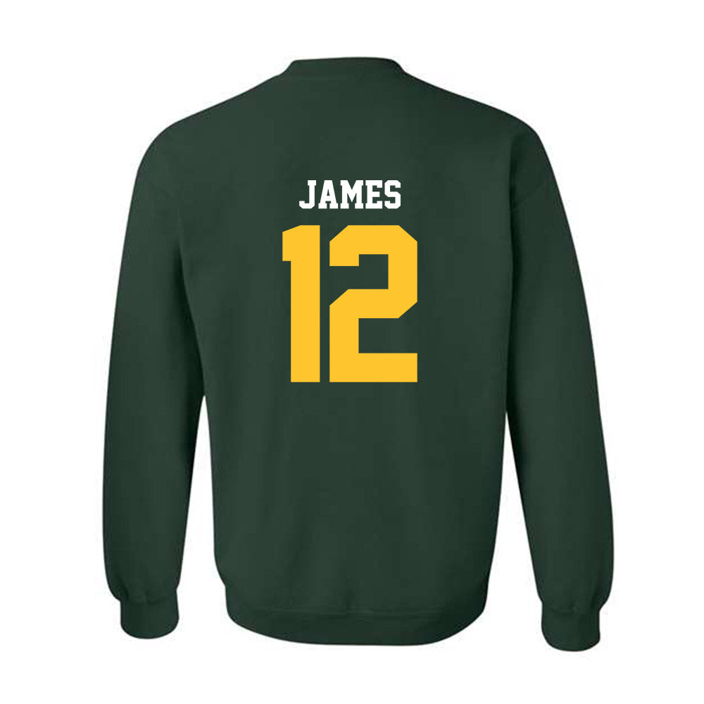 Cal Poly Humboldt - NCAA Men's Basketball : Sebastian James - Classic Shersey Crewneck Sweatshirt-1