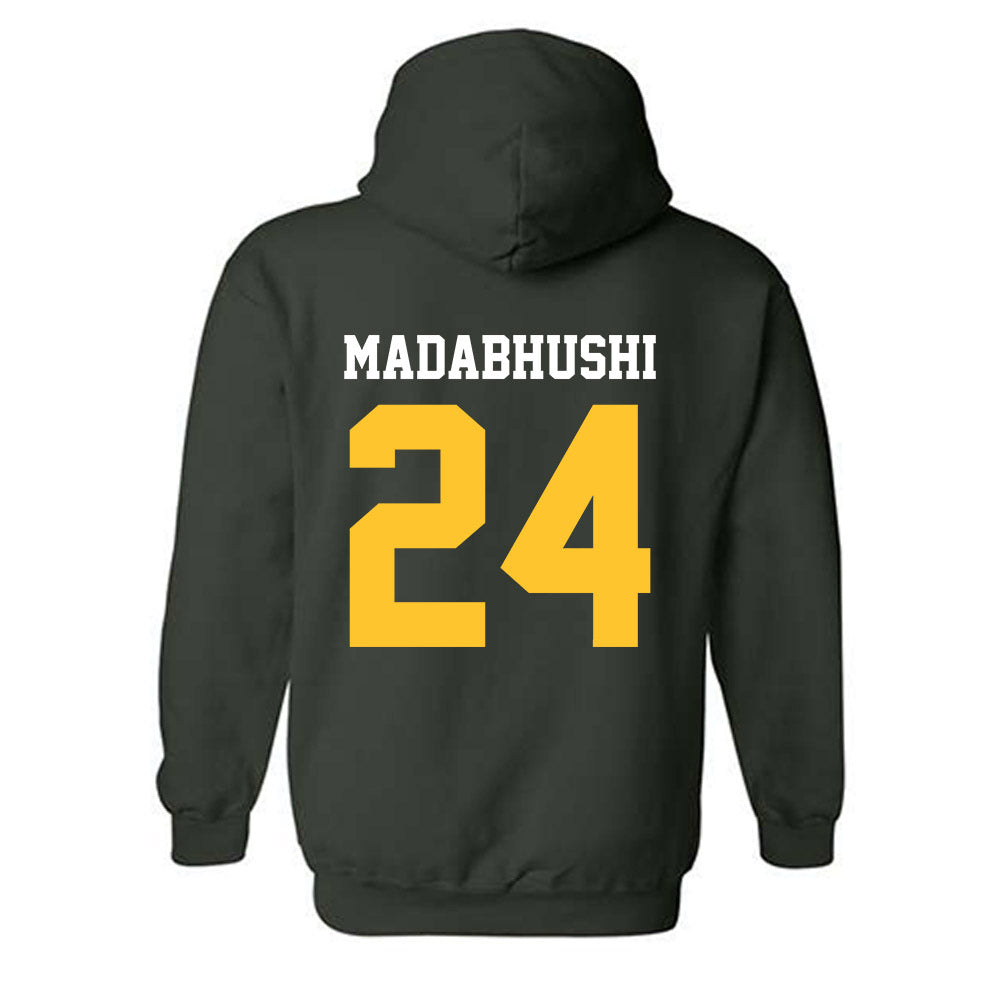 Cal Poly Humboldt - NCAA Men's Basketball : Varun Madabhushi - Classic Shersey Hooded Sweatshirt-1