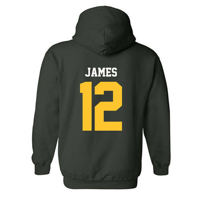 Cal Poly Humboldt - NCAA Men's Basketball : Sebastian James - Classic Shersey Hooded Sweatshirt-1