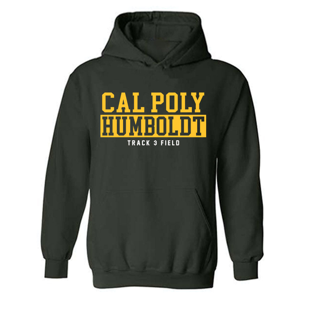 Cal Poly Humboldt - NCAA Men's Track & Field : Aidan Shelton - Classic Shersey Hooded Sweatshirt-0