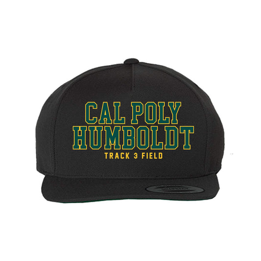 Cal Poly Humboldt - NCAA Men's Track & Field : Aidan Shelton - Snapback Hat-0